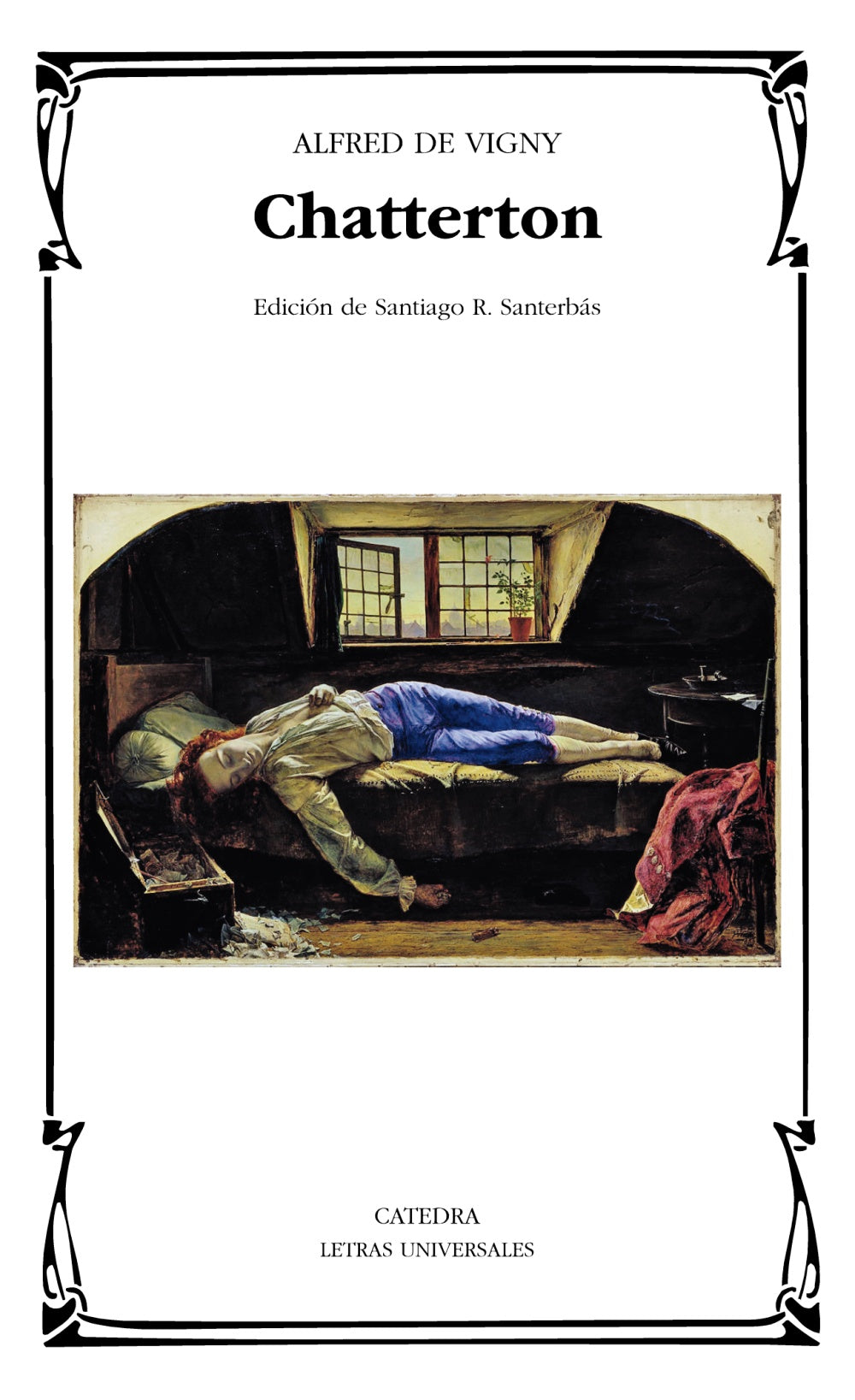 Chatterton, de de Vigny, Alfred | portada del libro