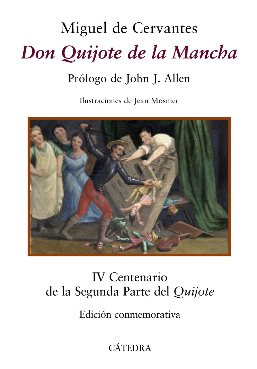 Don Quijote de la Mancha, de Cervantes, Miguel de | portada del libro