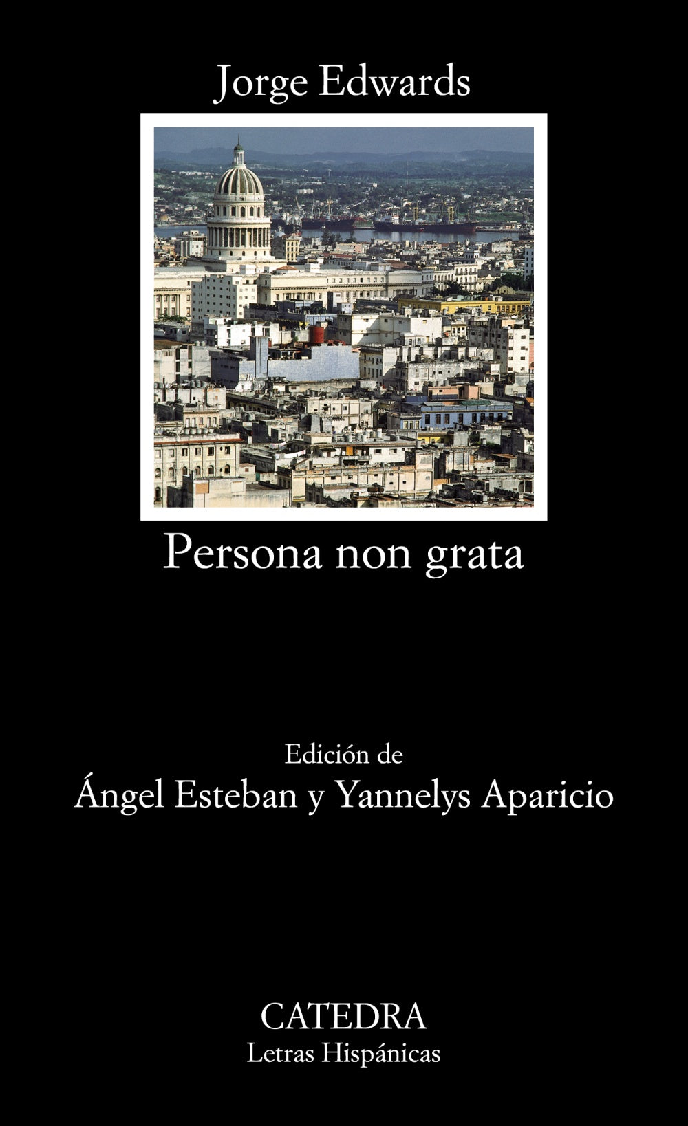 Persona non grata, de Edwards, Jorge | portada del libro