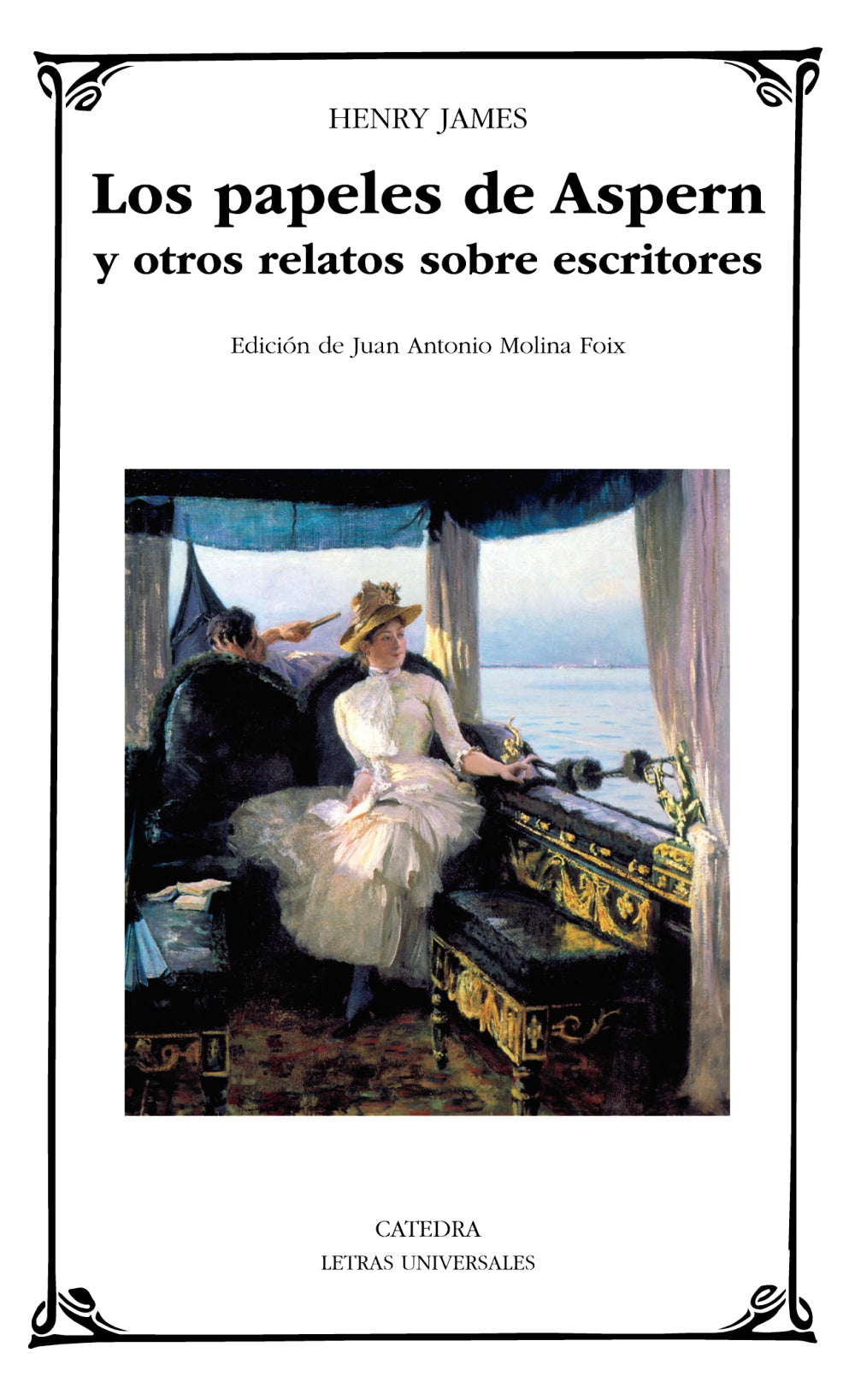 Los papeles de Aspern y otros relatos sobre escritores, de James, Henry | portada del libro
