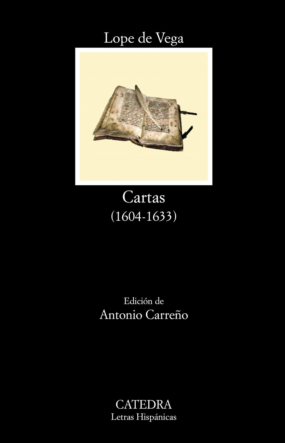 Cartas, de Vega, Lope de | portada del libro