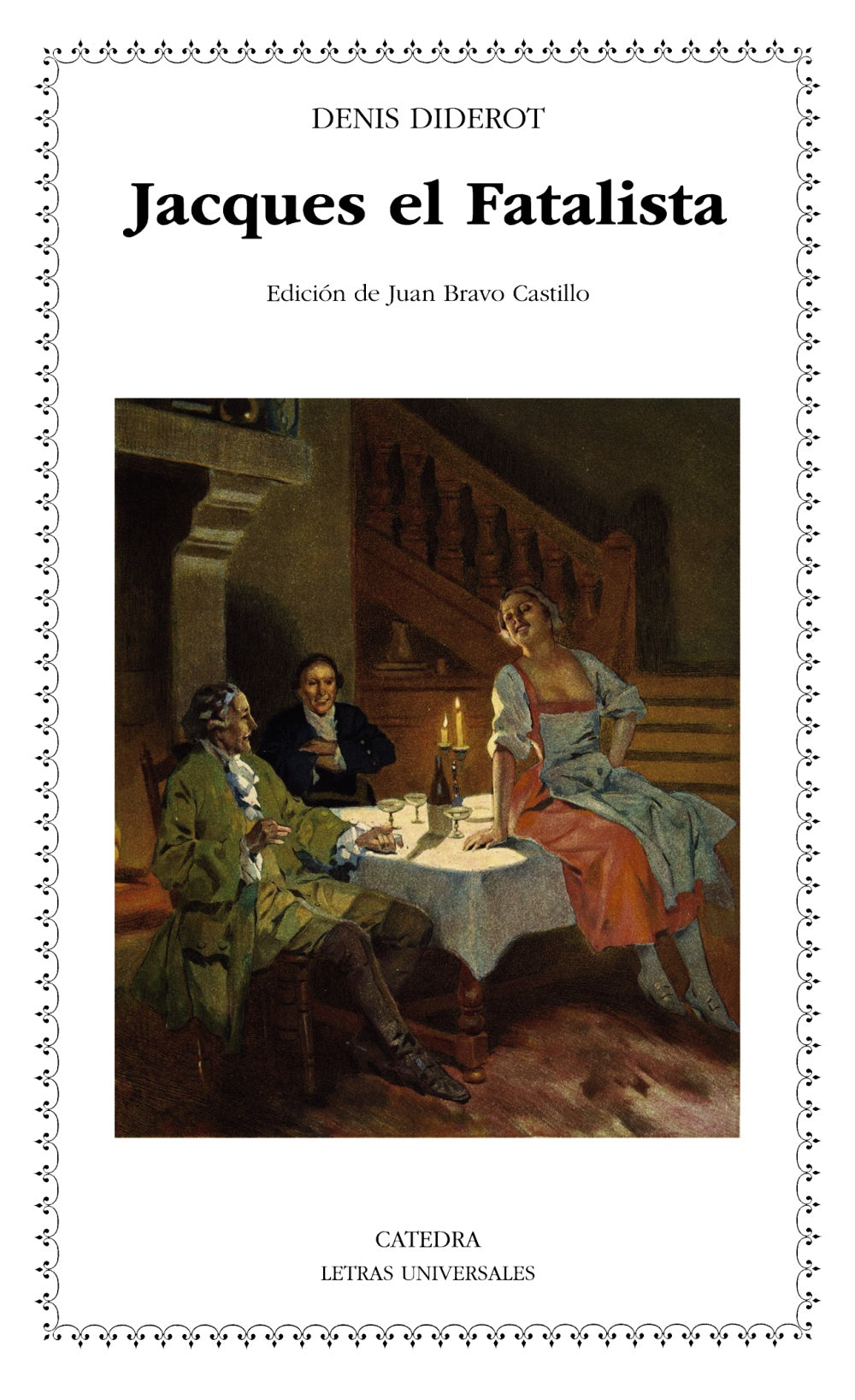 Jacques el Fatalista, de Diderot, Denis | portada del libro