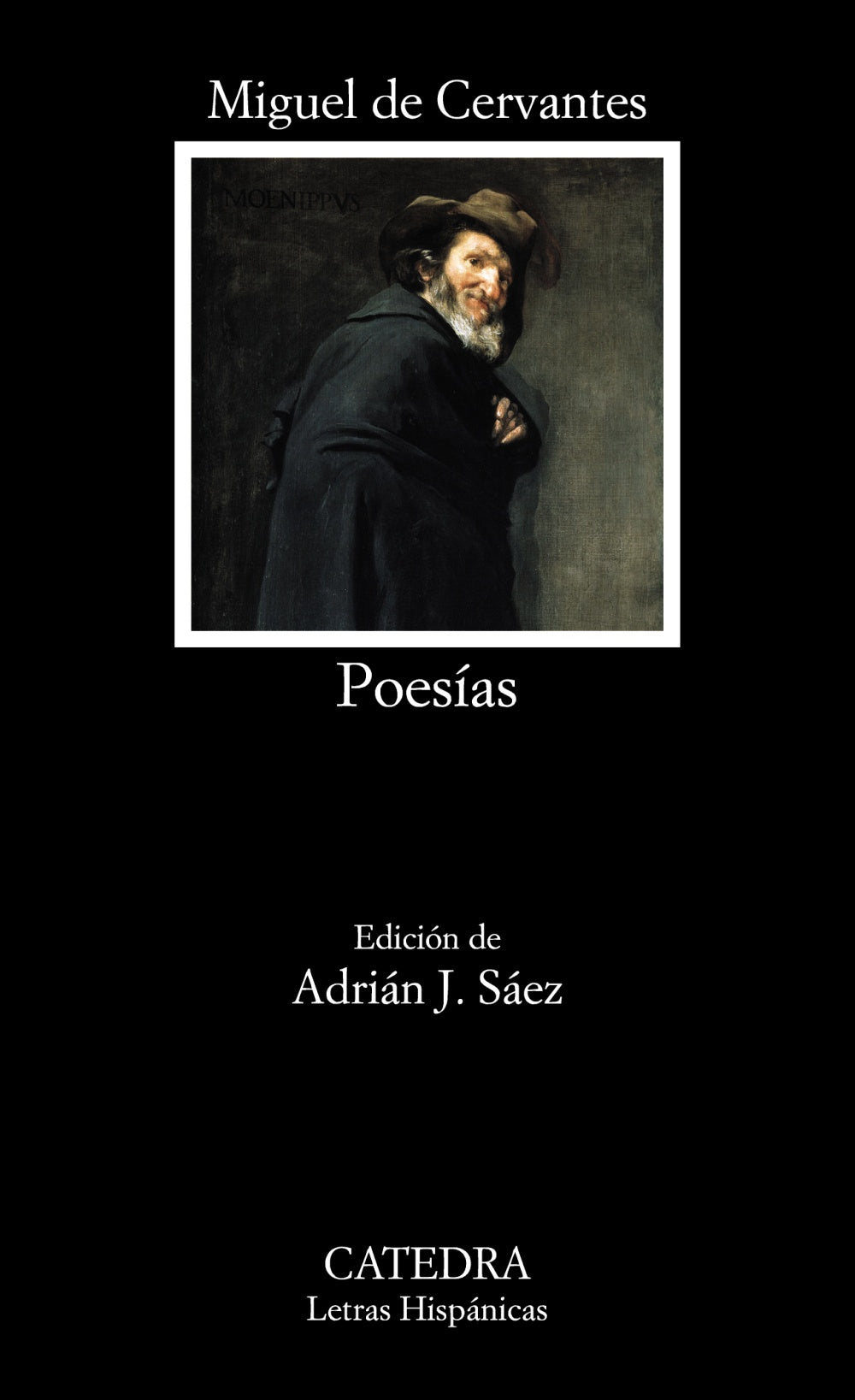 Poesías, de Cervantes, Miguel de | portada del libro