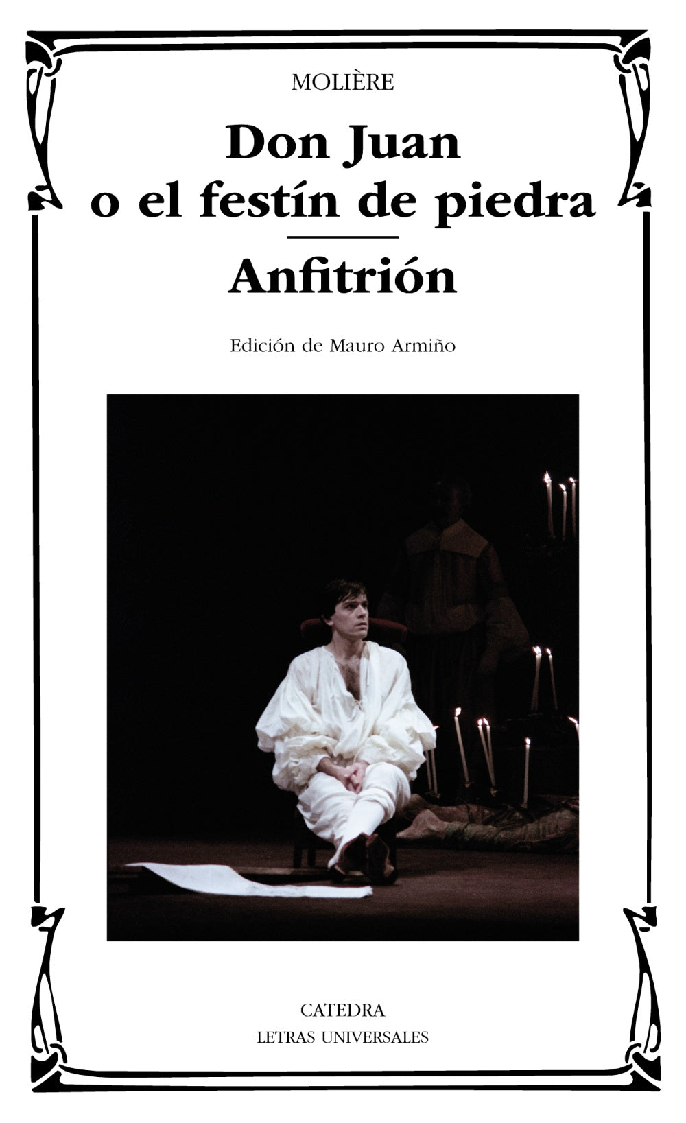 Don Juan o el Festín de piedra; Anfitrión, de Molière | portada del libro