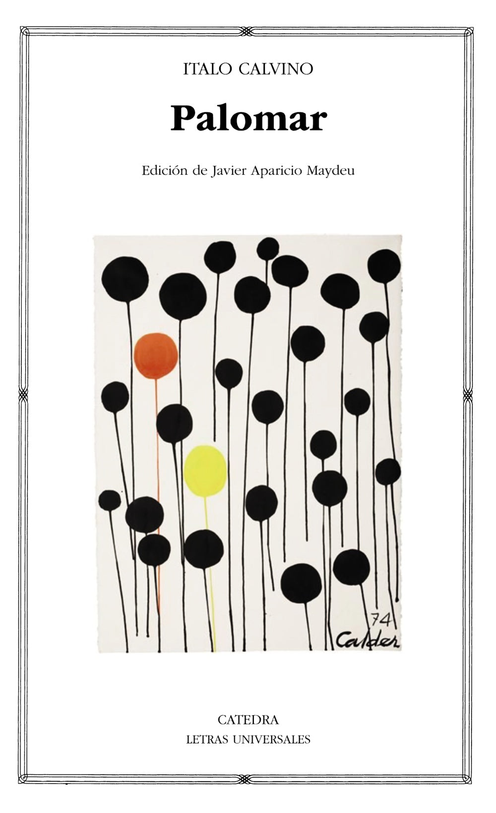 Palomar, de Calvino, Italo | portada del libro