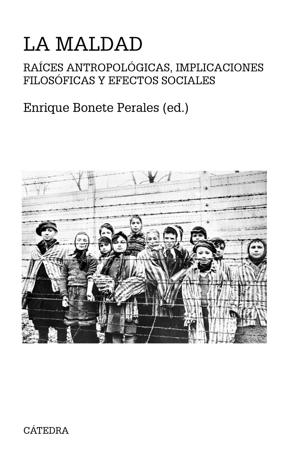 La maldad, de Bonete Perales, Enrique | portada del libro