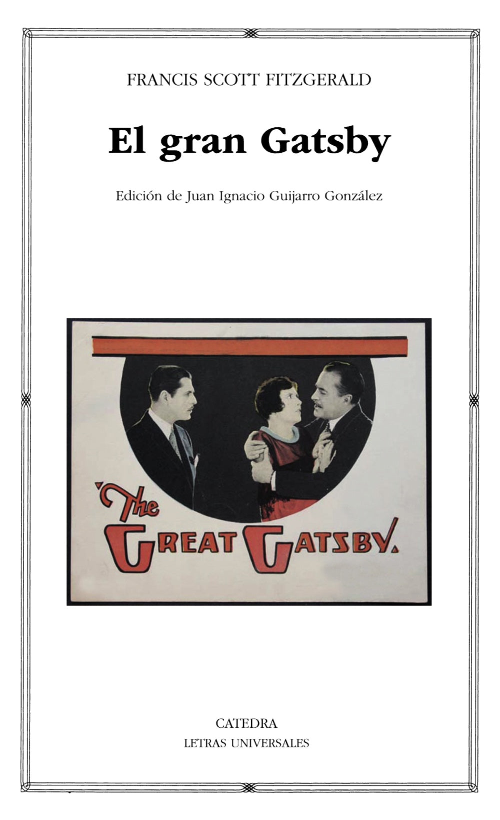 El gran Gatsby, de Fitzgerald, Francis Scott | portada del libro