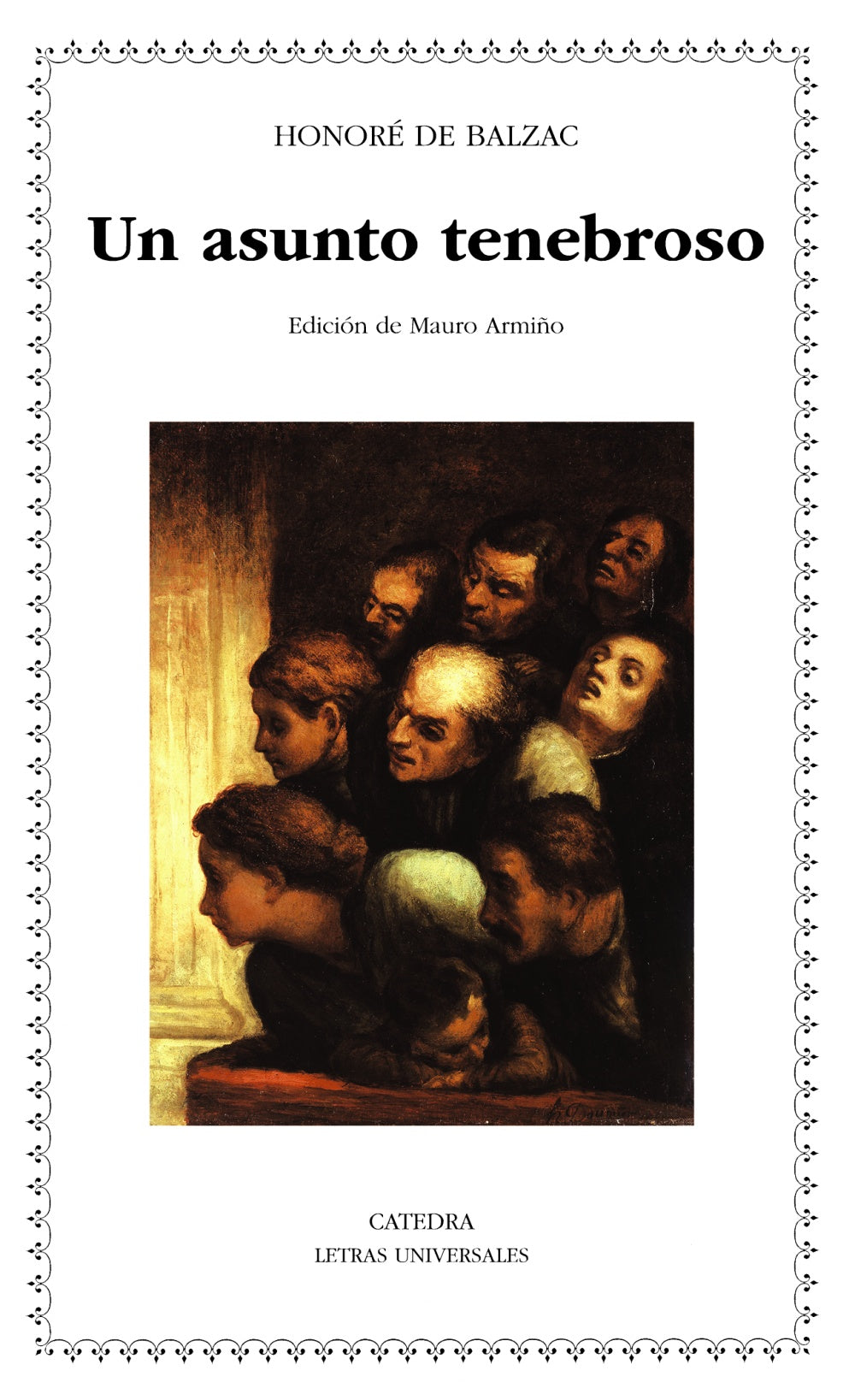 Un asunto tenebroso, de Balzac, Honoré de | portada del libro