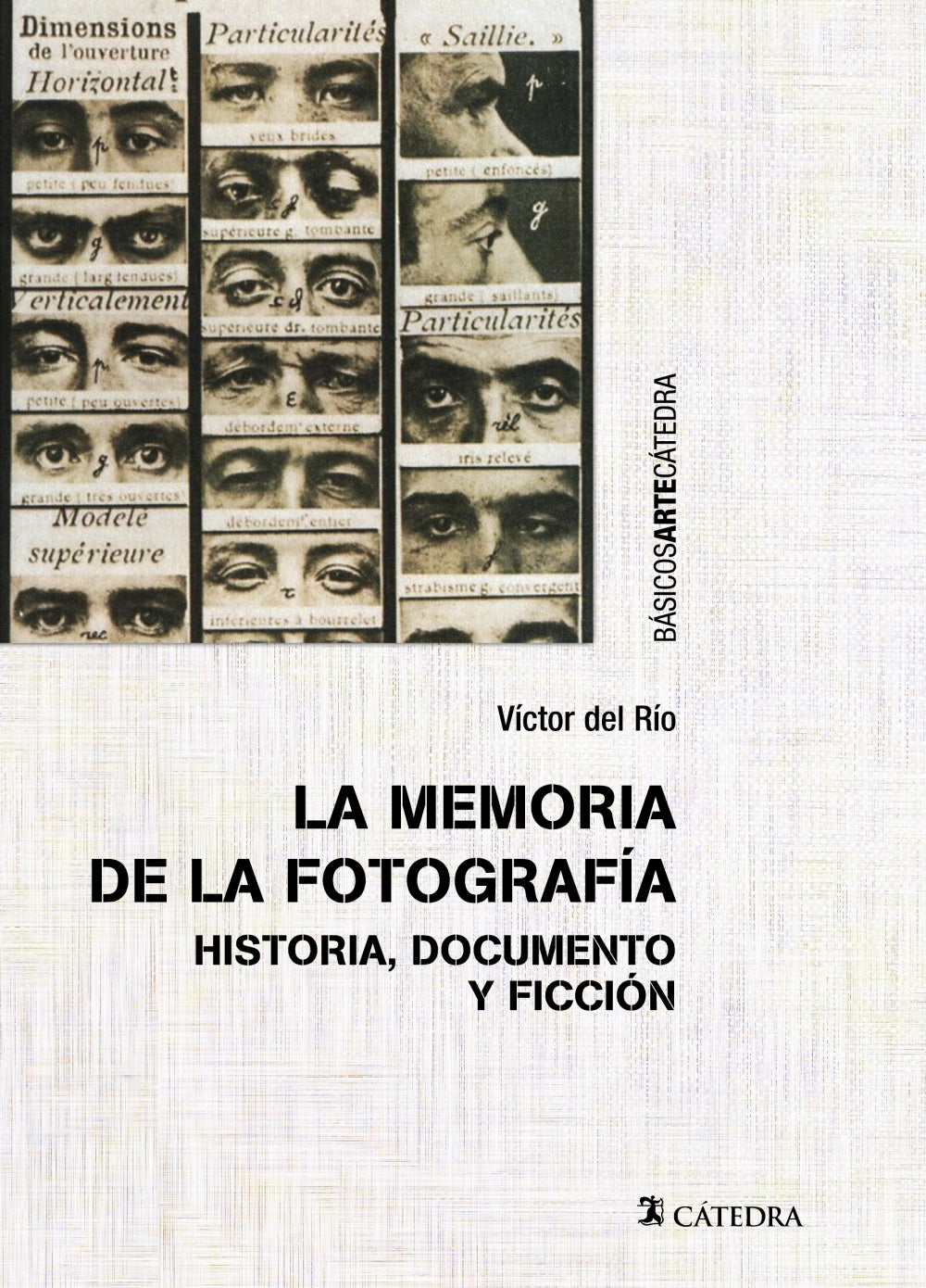 La memoria de la fotografía, de del Río, Víctor | portada del libro
