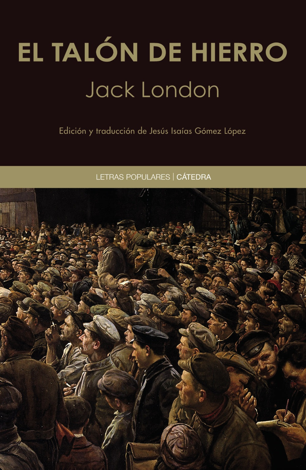 El talón de hierro, de London, Jack | portada del libro