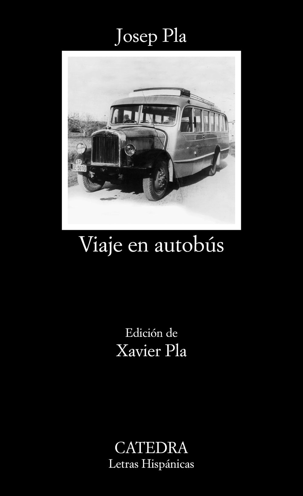 Viaje en autobús, de Pla, Josep | portada del libro