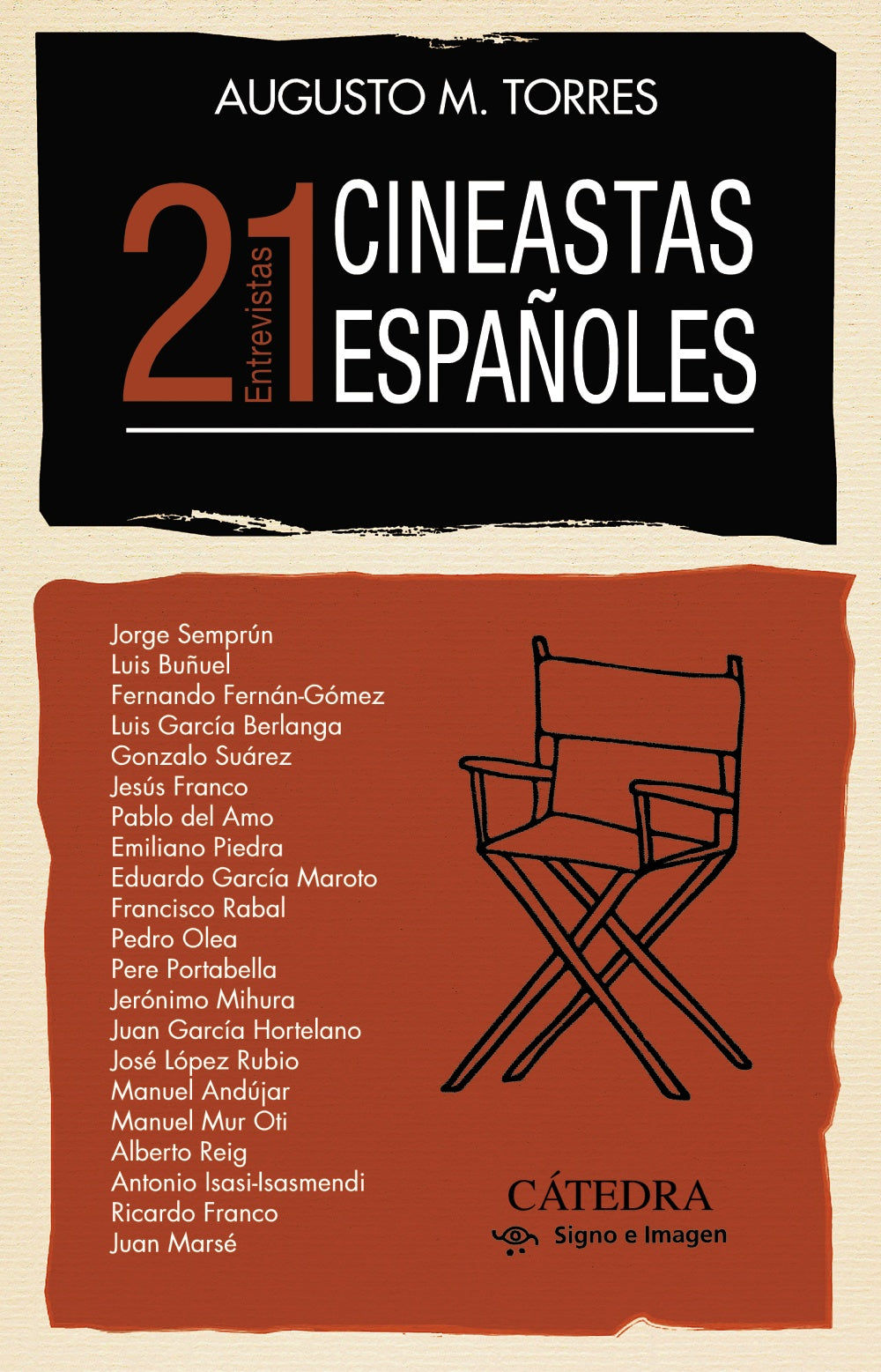 21 cineastas españoles, de Torres, Augusto M. | portada del libro