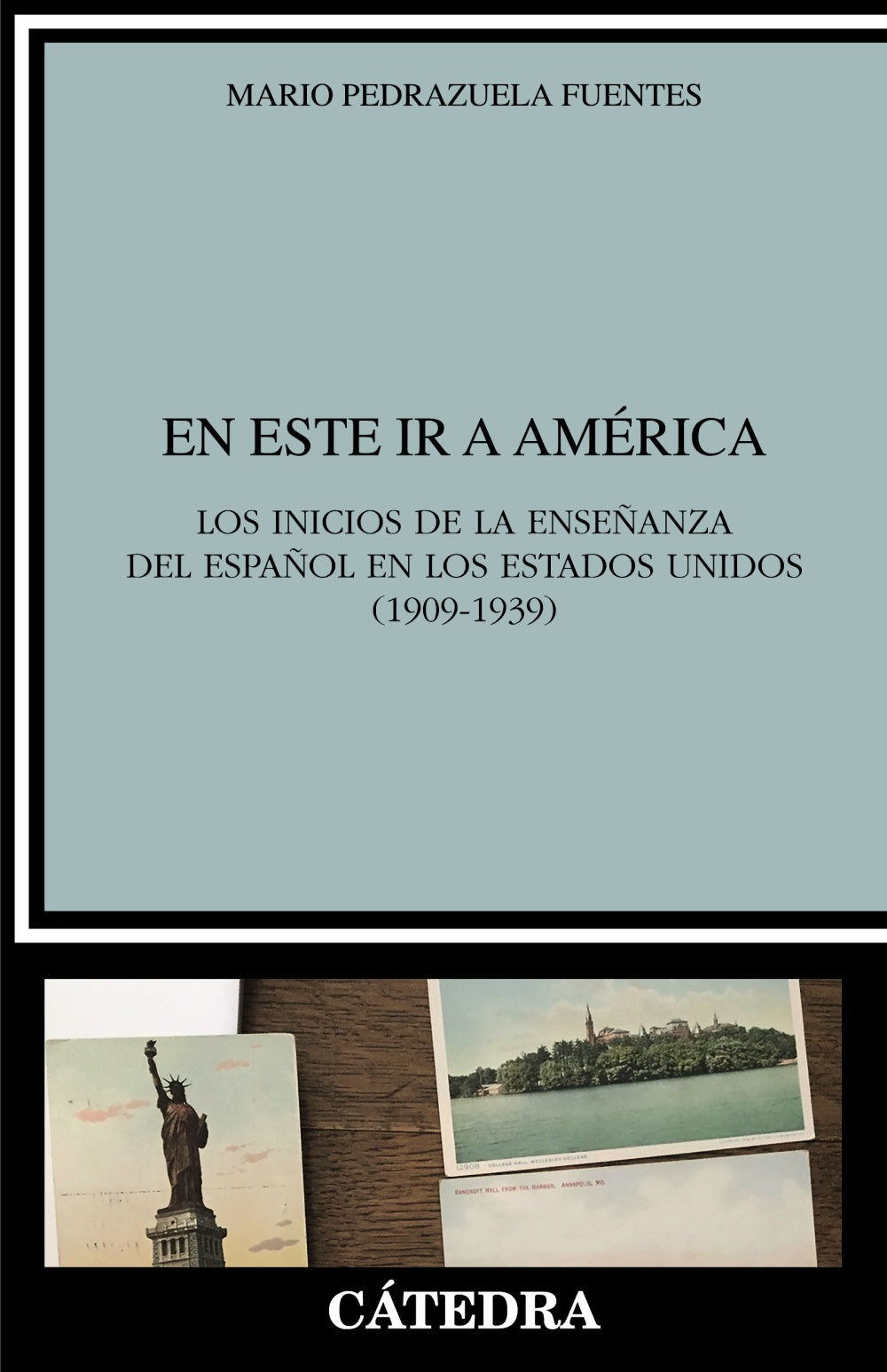 En este ir a América, de Pedrazuela Fuentes, Mario | portada del libro