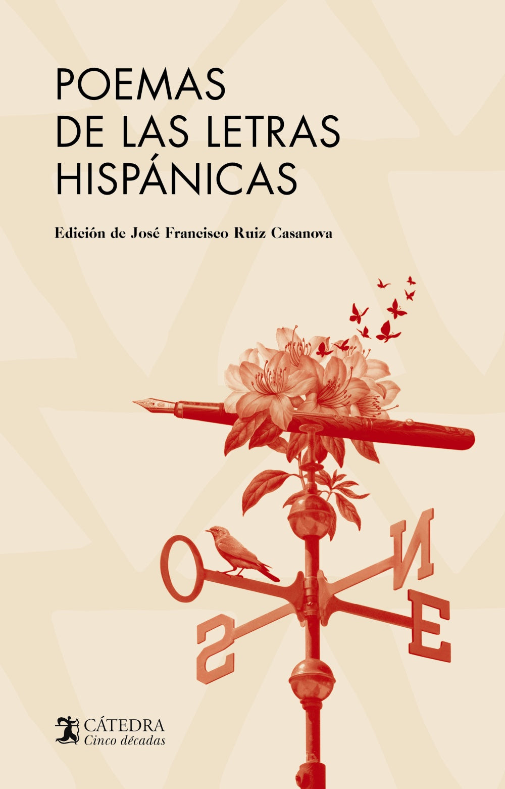 Poemas de las Letras Hispánicas, de Varios Autores | portada del libro