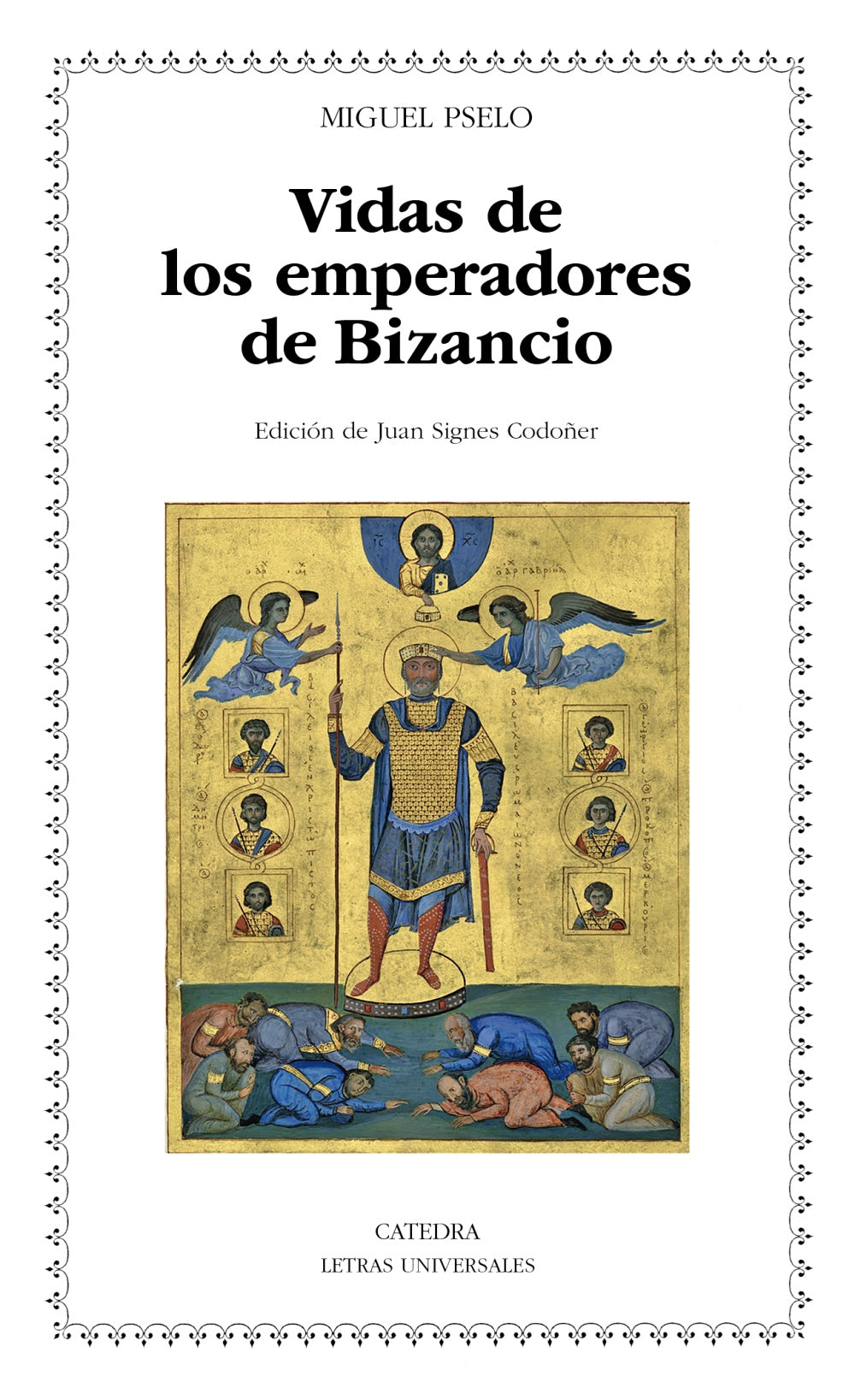 Vidas de los emperadores de Bizancio, de Pselo, Miguel | portada del libro
