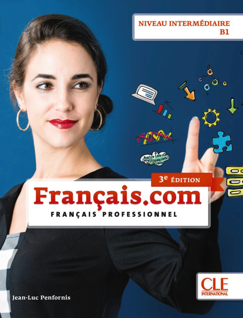 FRANÇAIS.COM INTERMEDIARE - B1 - 3EME ED. - LIVRE | portada del libro