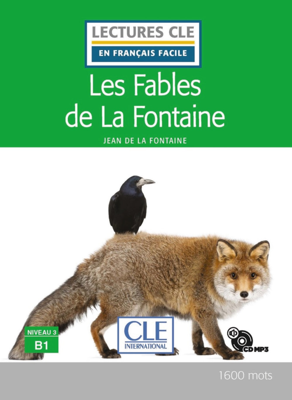 Les fables de La Fontaine - Niveau 2/A2 - Livre + CD audio, de La Fontaine, Jean de | portada del libro