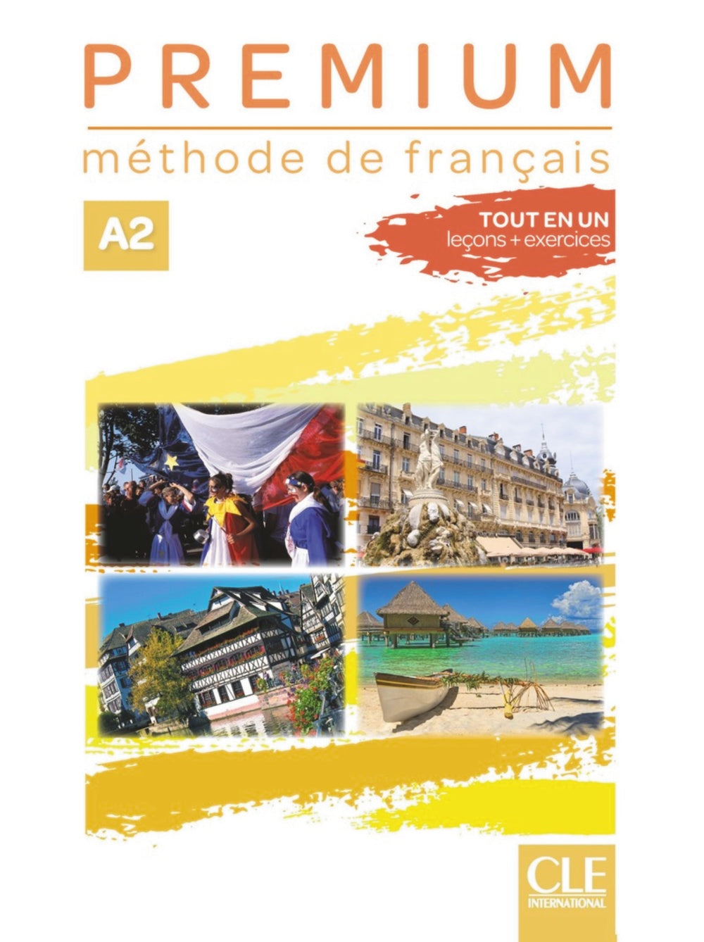 PREMIUM - NIVEAU A2 - LIVRE + CAHIER D'ACTIVITES + AUDIO TELECHAR | portada del libro