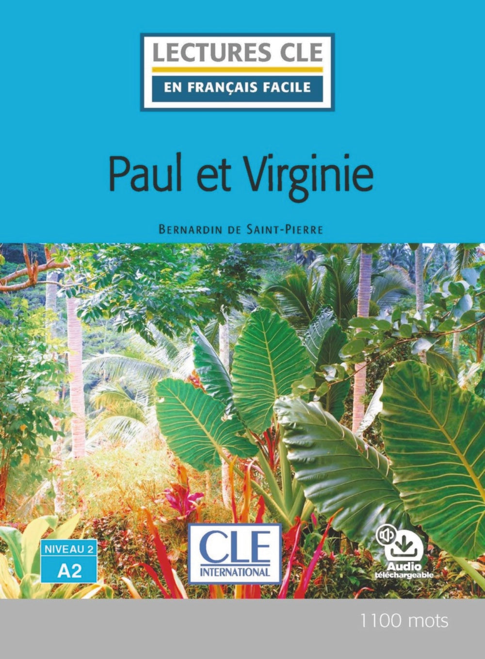 Paul et virginie - Niveau 2/A2 - Livre, de Saint-Pierre, Bernardin de | portada del libro