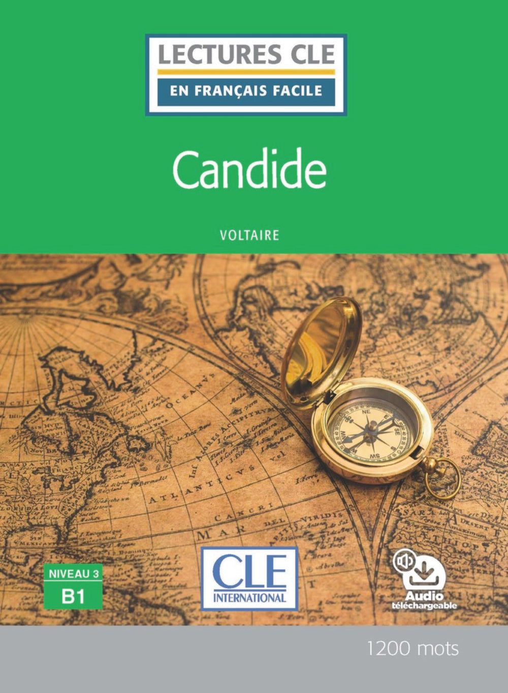 Candide - Niveau 3/B1 - Livre + audio télechargeable, de Voltaire | portada del libro