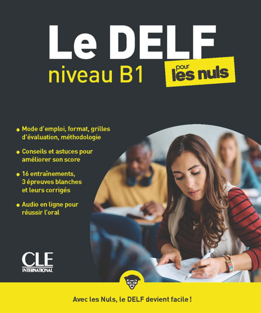 Le Delf pour les nuls. Niveau B1. Livre + Audio téléchargeable en ligne, de Delcambre, Fabien | portada del libro