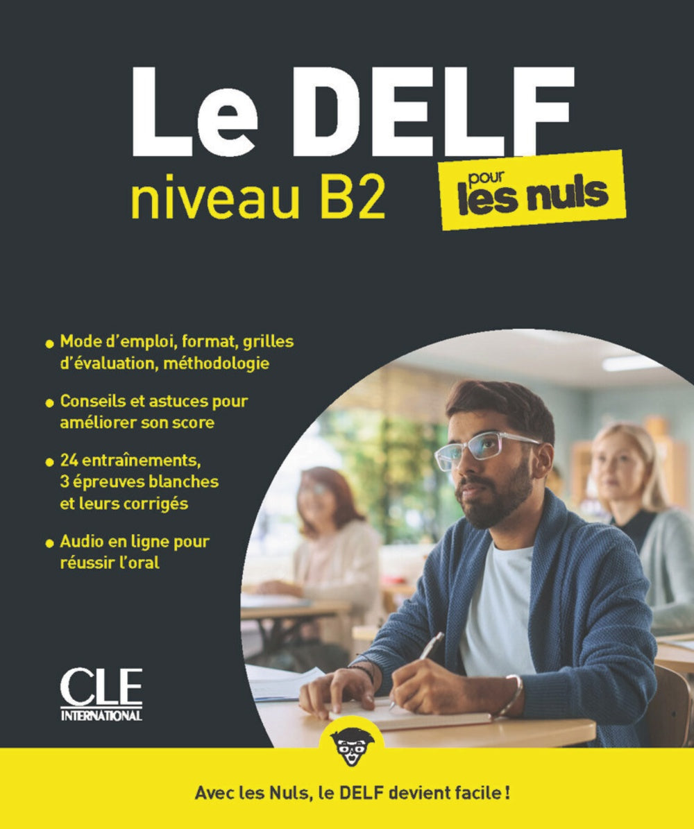 Le Delf pour les nuls. Niveau B2. Livre + Audio téléchargeable en ligne, de Delcambre, Fabien | portada del libro