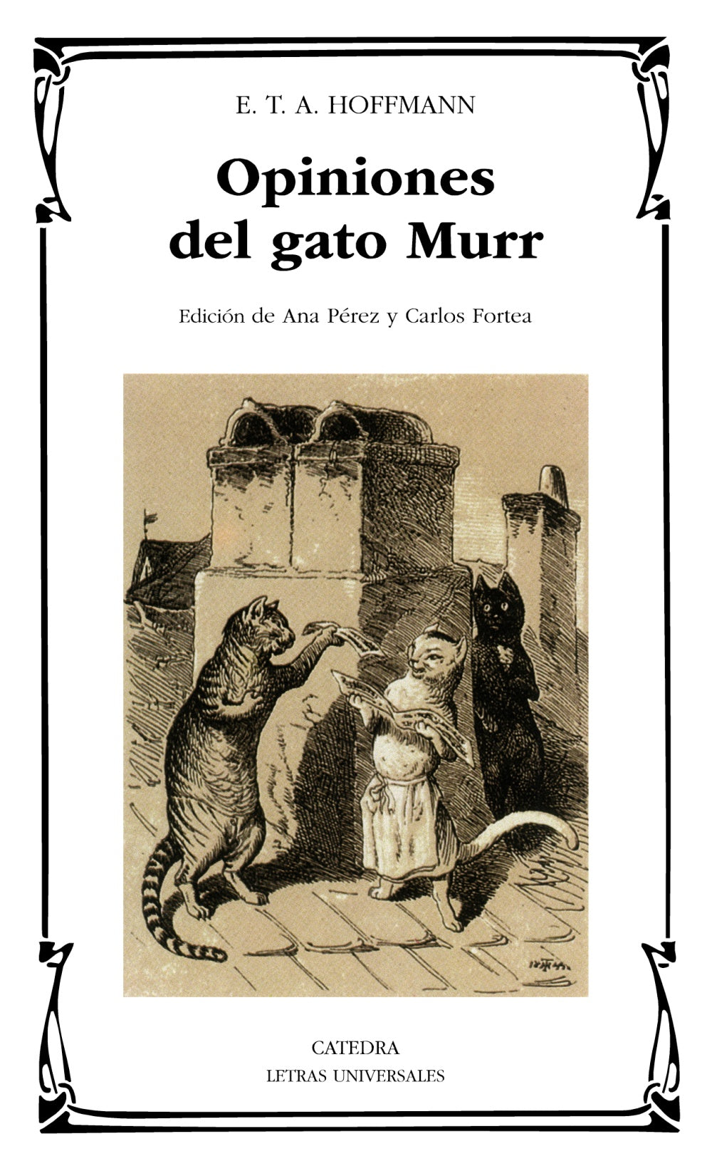 Opiniones del gato Murr, de Hoffmann, E. T. A. | portada del libro