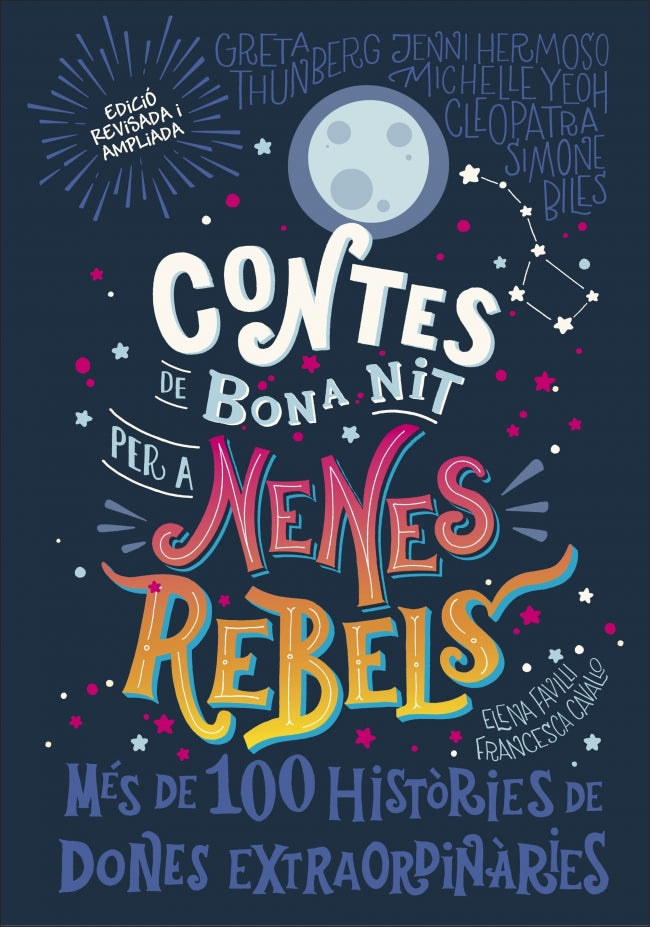CONTES DE BONA NIT PER A NENES REBELS, de DK | portada del libro