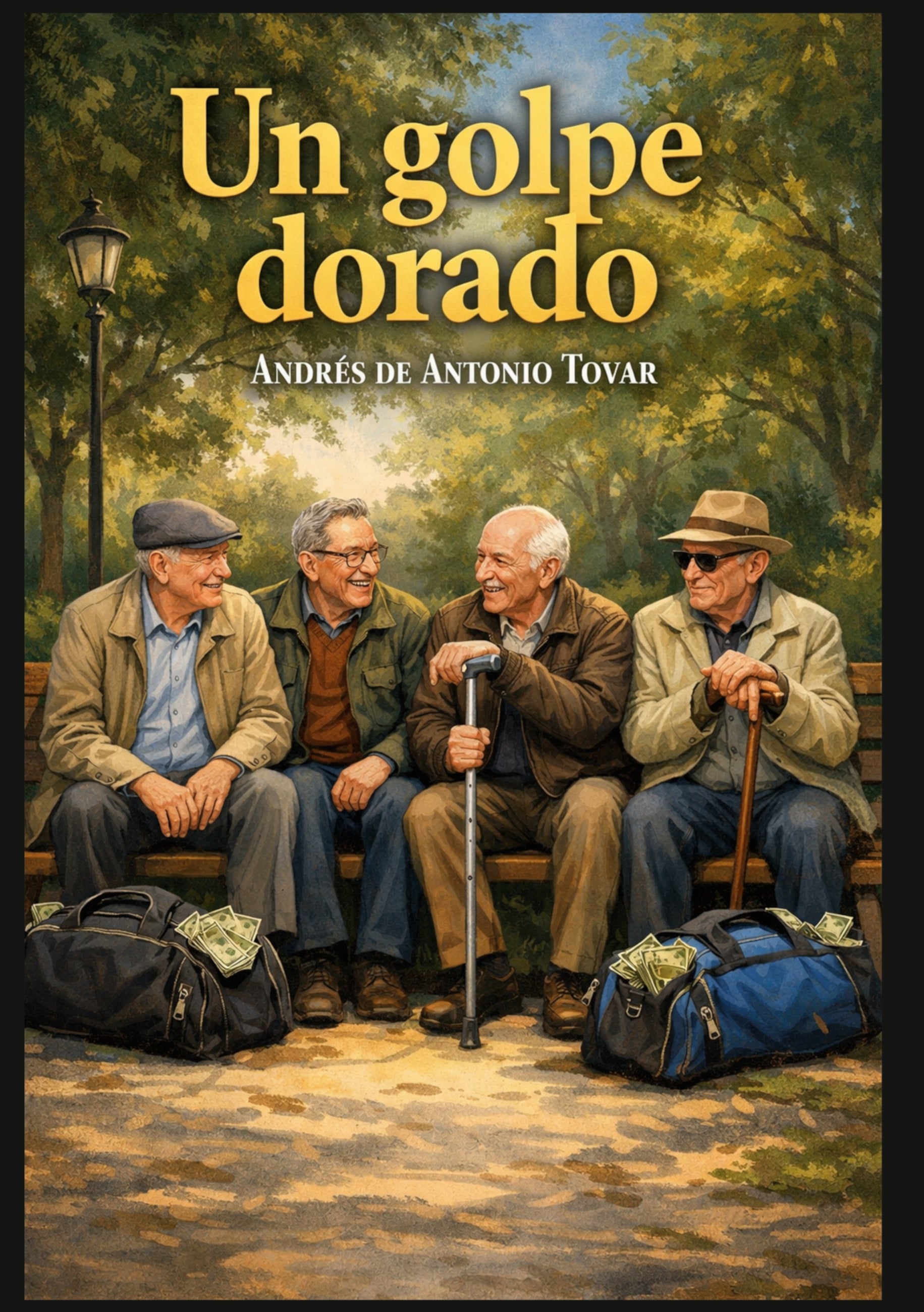 UN GOLPE DORADO, de Andres De Antonio Tovar | portada del libro