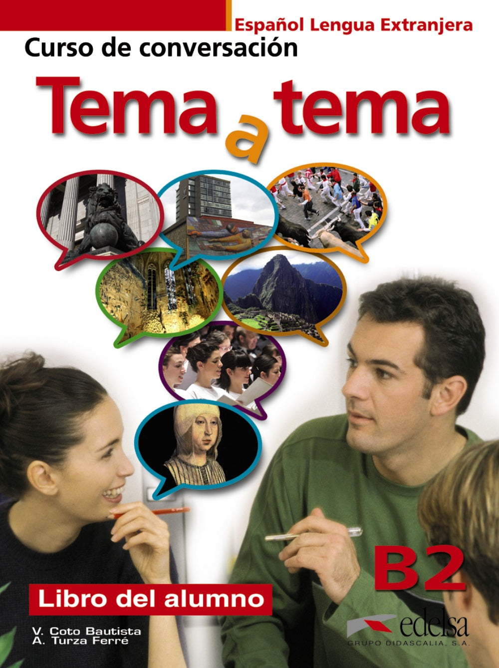 Tema a tema B2 - libro del alumno, de Turza Ferré, Anna | portada del libro