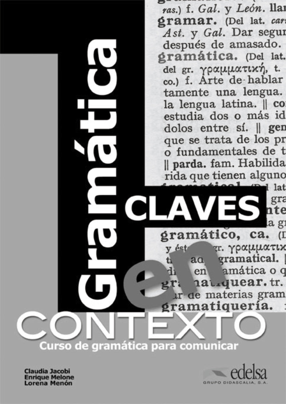 Gramática en contexto - libro de claves, de Jacobi, Claudia | portada del libro
