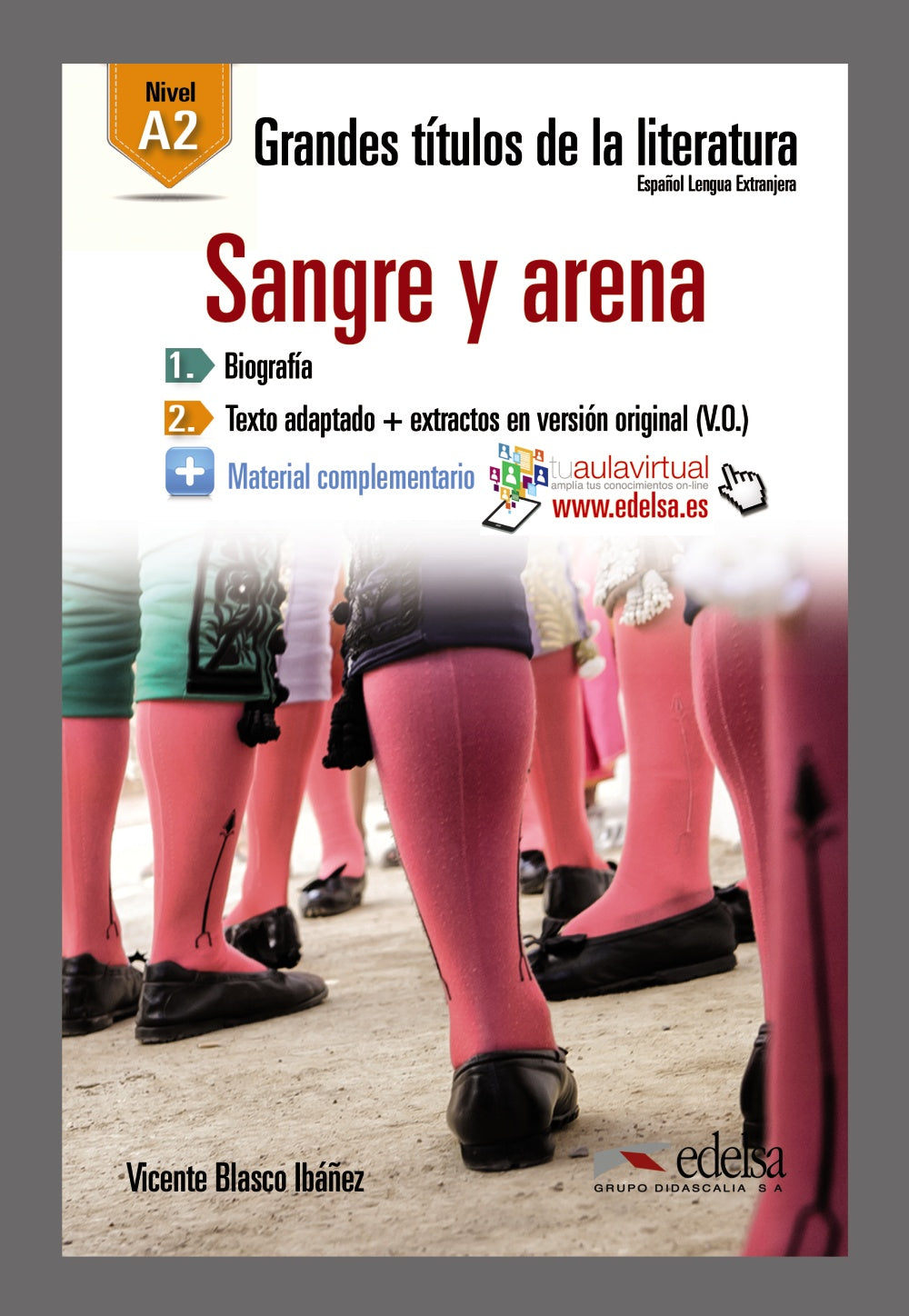 GTL A2 - Sangre y arena, de González Hermoso, Alfredo | portada del libro
