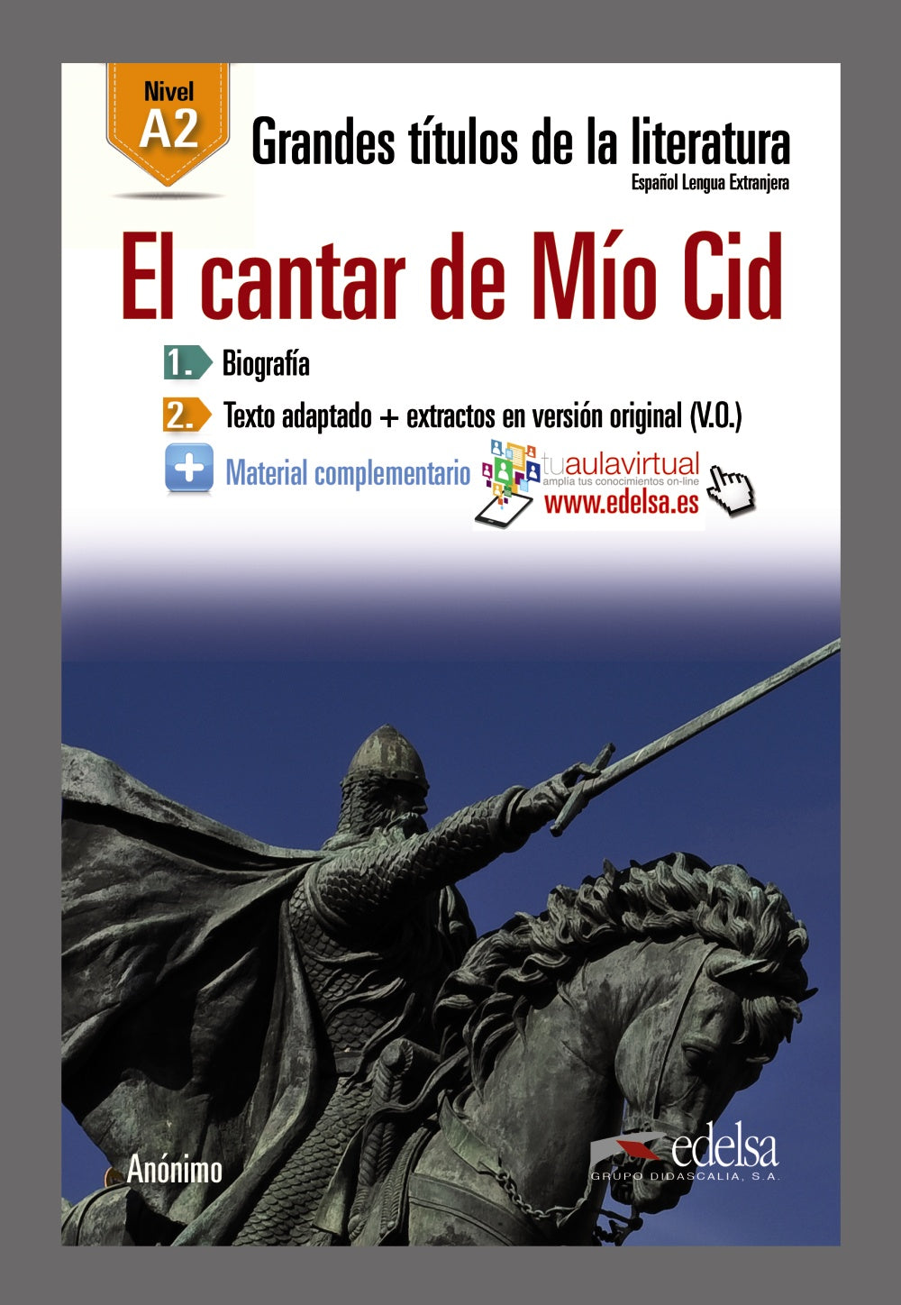 GTL B1 - El cantar de Mío Cid, de González Hermoso, Alfredo | portada del libro