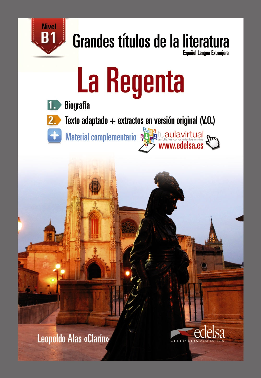 GTL B1 - La Regenta, de González Hermoso, Alfredo | portada del libro