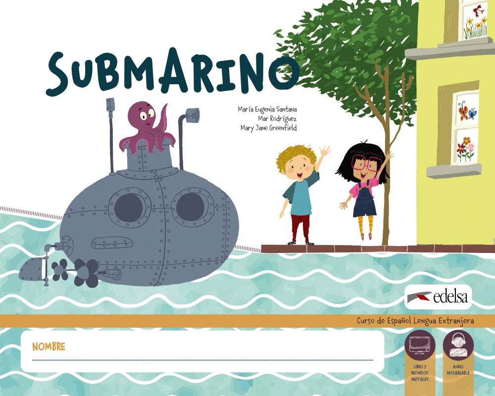 Submarino. Libro del alumno, de Santana Rollán, Mª Eugenia | portada del libro