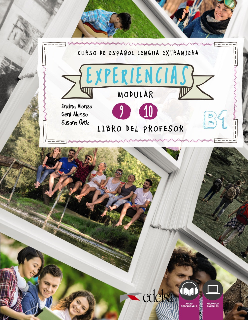 Experiencias B1. 9 - 10. Libro del profesor, de Vázquez Carrasco, Mª Queralt | portada del libro