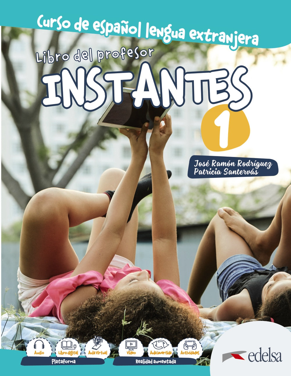 Instantes 1. Libro del profesor, de Departamento Edición Edelsa | portada del libro
