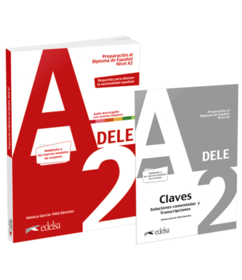 Pack DELE A2, de García-Viñó Sánchez, Mónica María | portada del libro