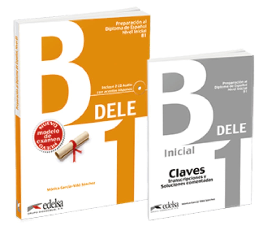 Pack DELE B1 (libro + claves), de García-Viñó Sánchez, Mónica María | portada del libro