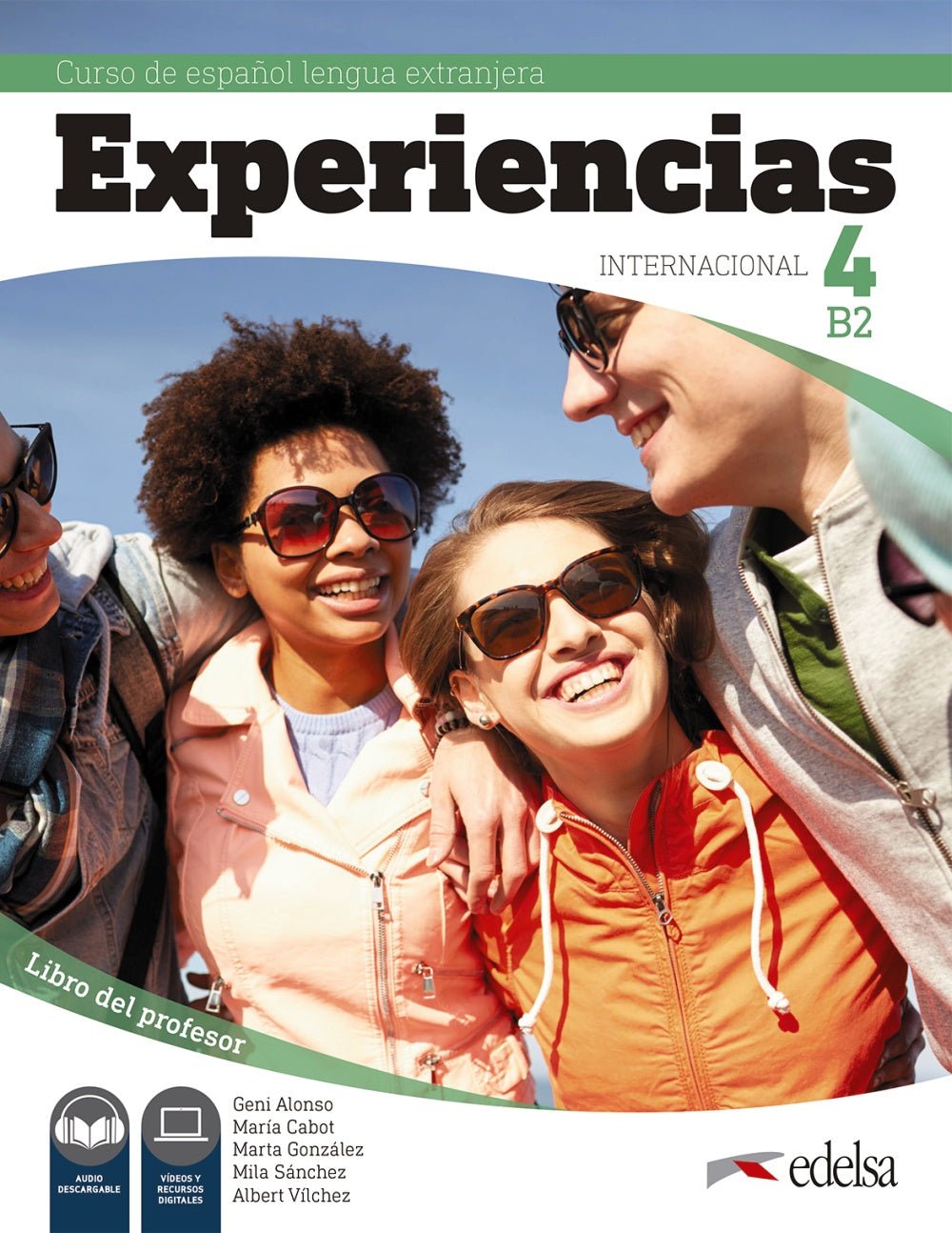 Experiencias Internacional 4 B2. Libro del profesor, de Alonso Arija, Eugenia | portada del libro