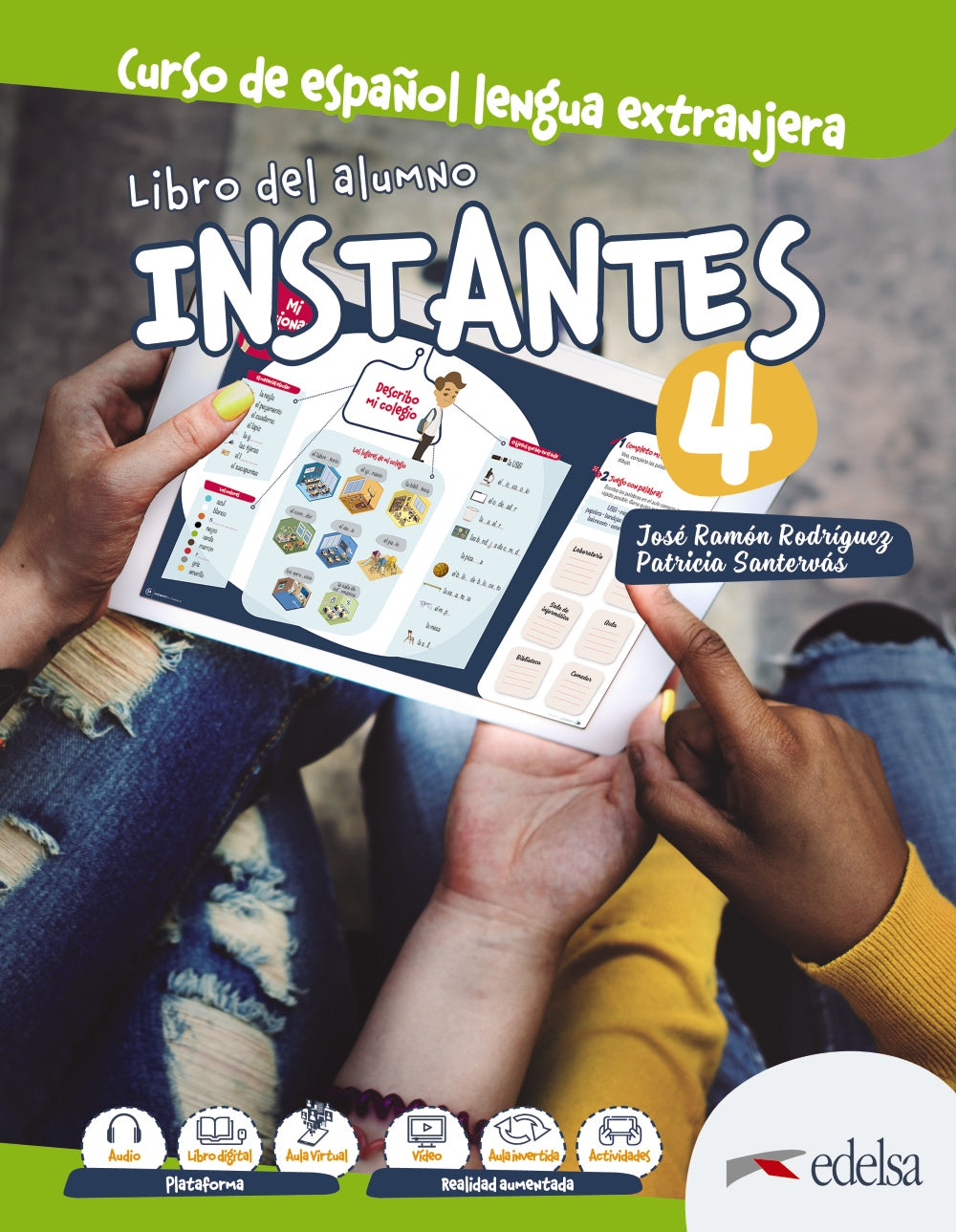 Instantes 4. Libro del alumno, de Santervás González, Patricia | portada del libro