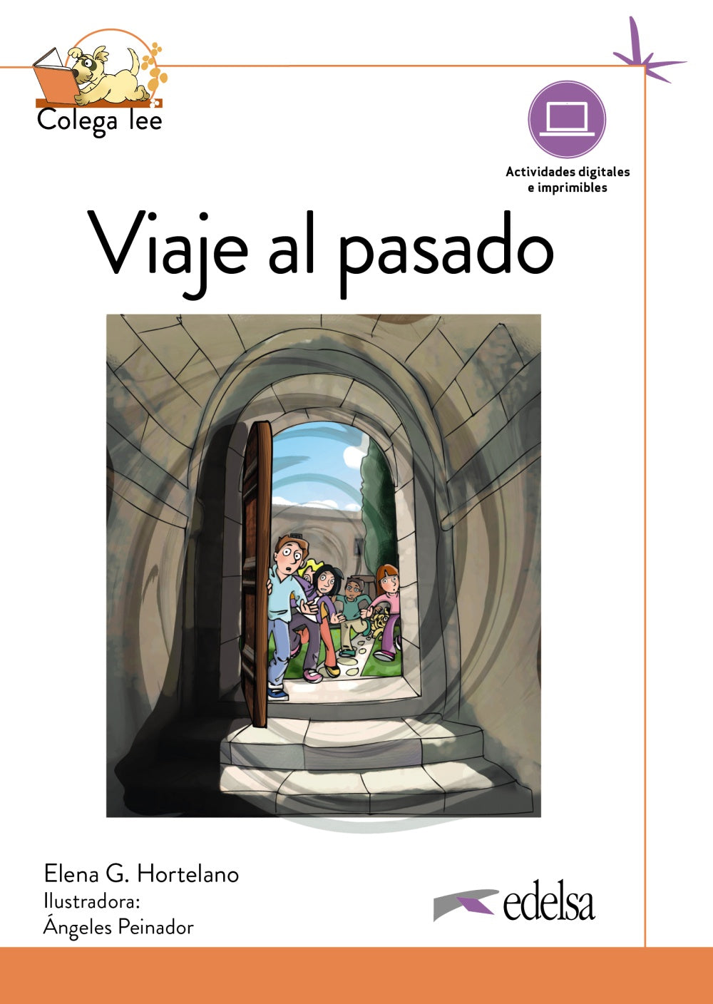 Colega lee 4.2 - Viaje al pasado. Nueva edición, de González Hortelano, Elena | portada del libro