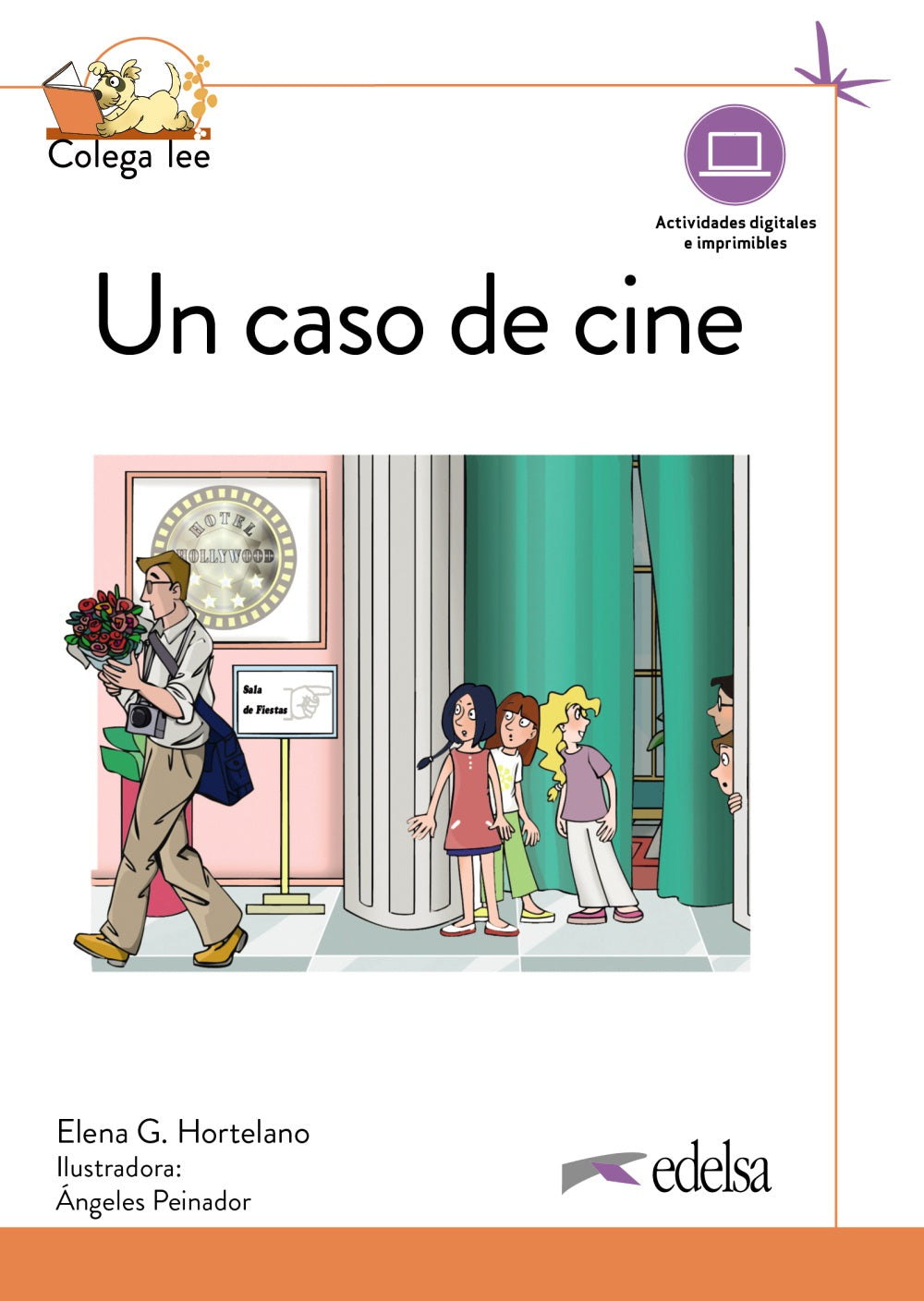 Colega lee 4.3 - Un caso de cine. Nueva edición, de González Hortelano, Elena | portada del libro