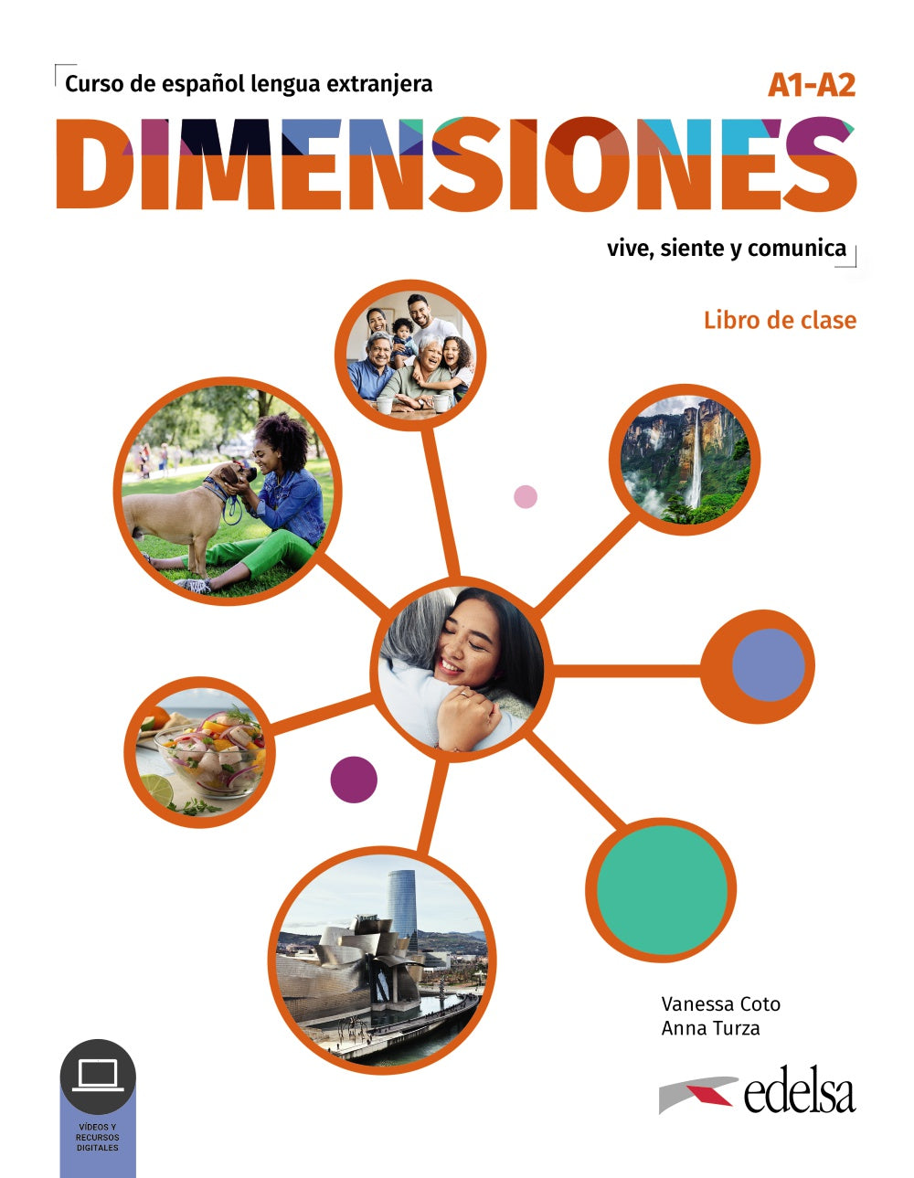 Dimensiones A1-A2. Libro de clase, de Coto Bautista, Vanessa Carmen | portada del libro