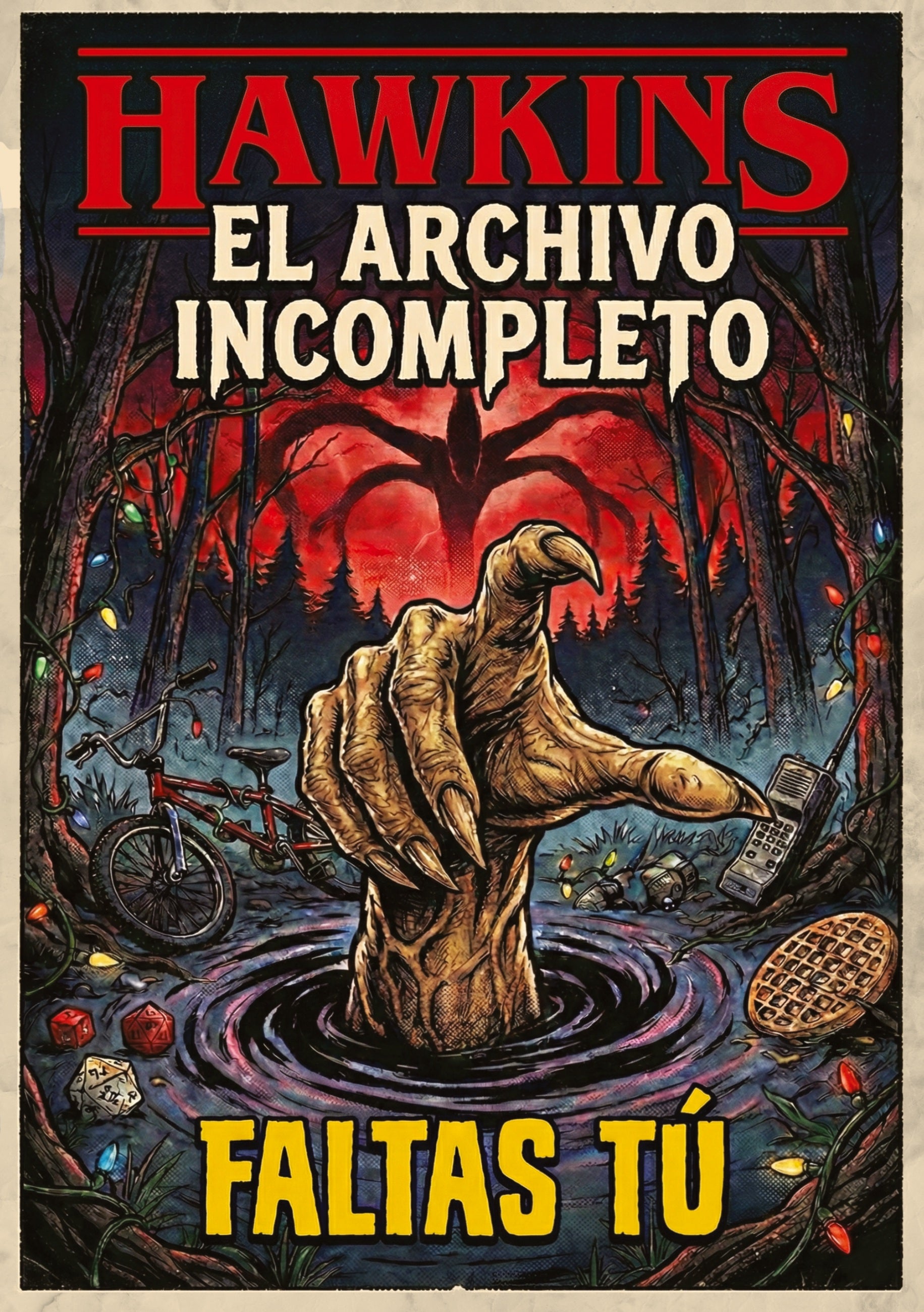 Hawkins. El Archivo Incompleto, de Grete Books | portada del libro