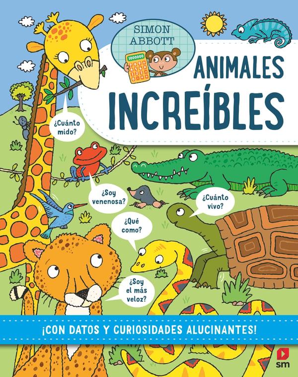 ANIMALES INCREIBLES, de ABBOTT | portada del libro