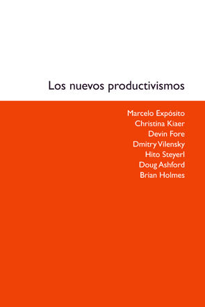 Los nuevos productivismos, de Expósito | portada del libro