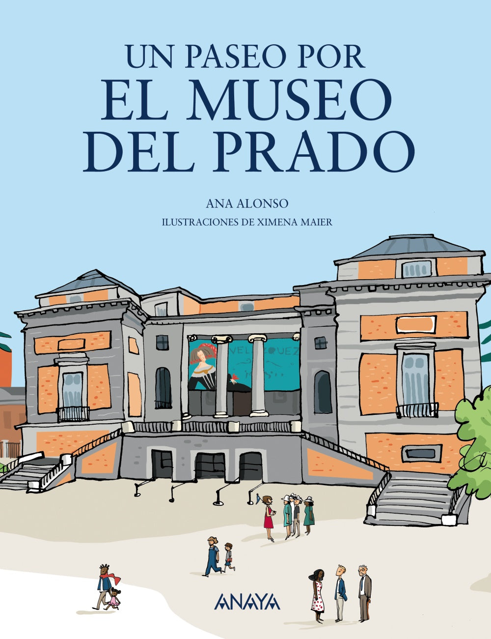 Un paseo por el Museo del Prado, de Alonso, Ana | portada del libro