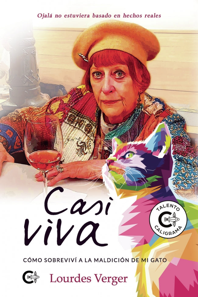 (I.B.D.) CASI VIVA: COMO SOBREVIVI A LA MALDICION DE MI GATO, de Verger | portada del libro