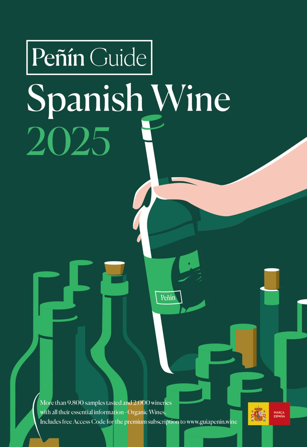 PEÑIN GUIDE SPANISH WINE 2025, de Guía Peñín | portada del libro